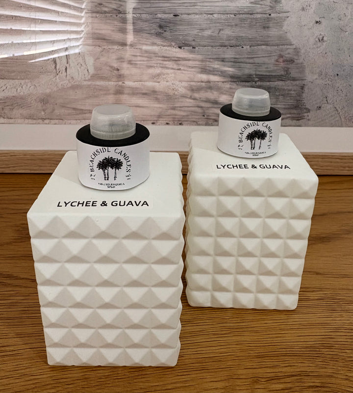 Lychee & Guava Scented Candle