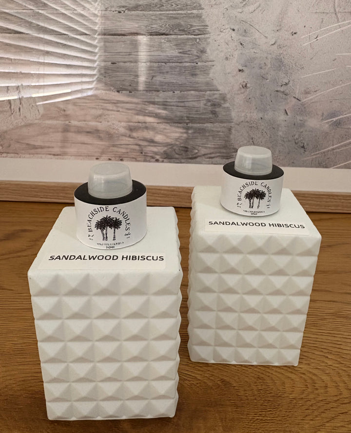 Sandalwood & Hibiscus Scented Candle