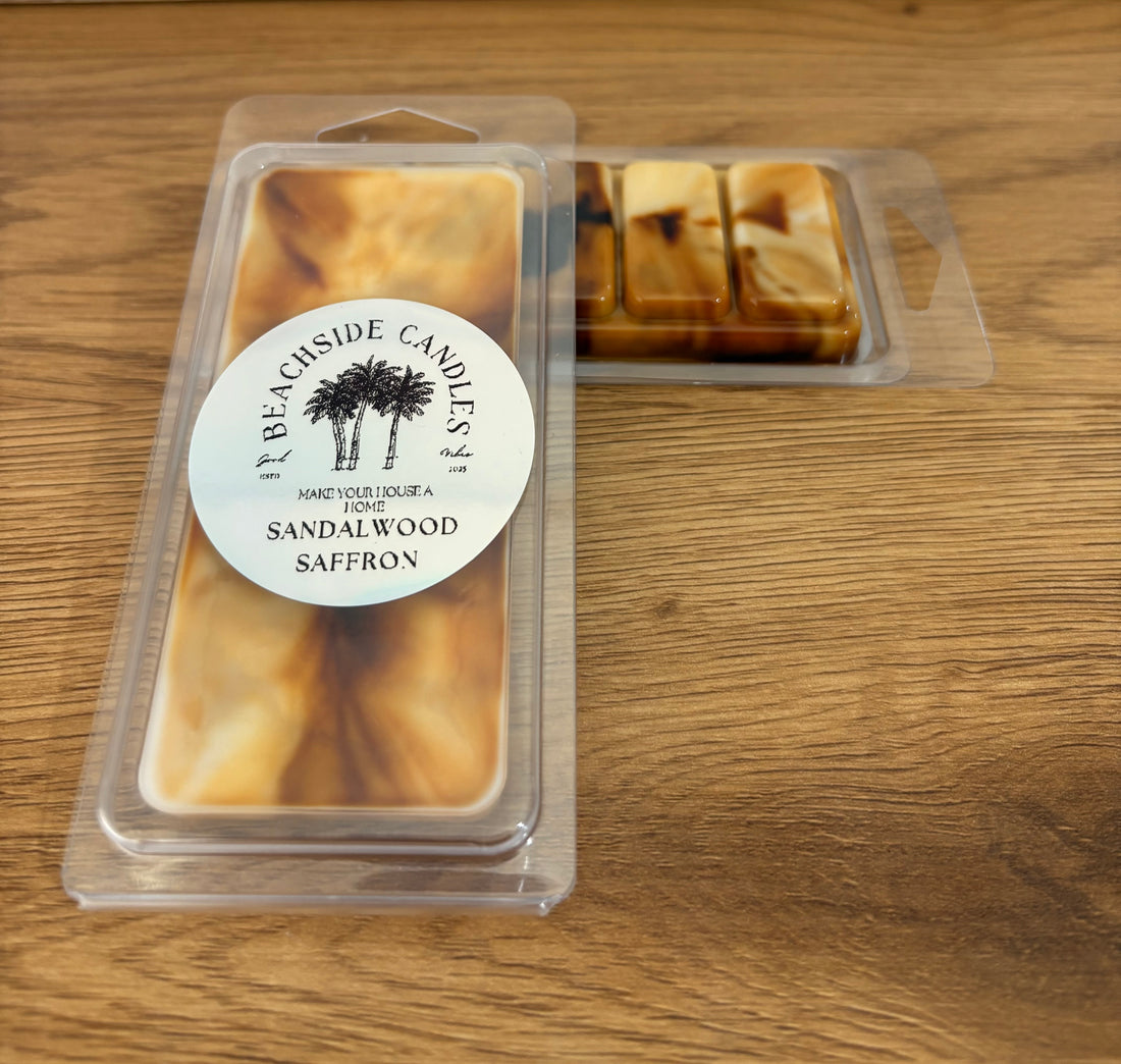 Sandalwood & Saffron Candle